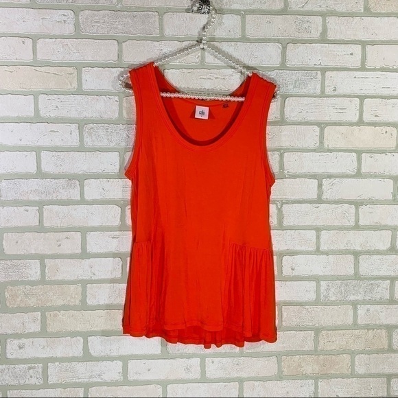 Cabi Style 5402 Orange Hangout Tank Top - Picture 4 of 9